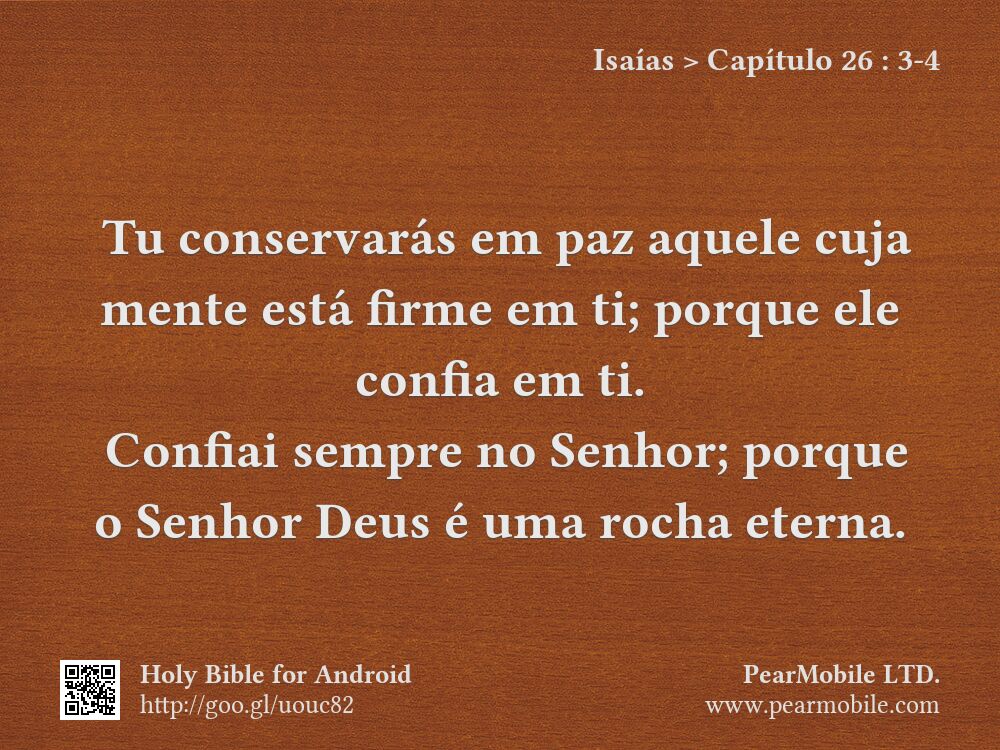 Isaías, Capítulo 26:3-4